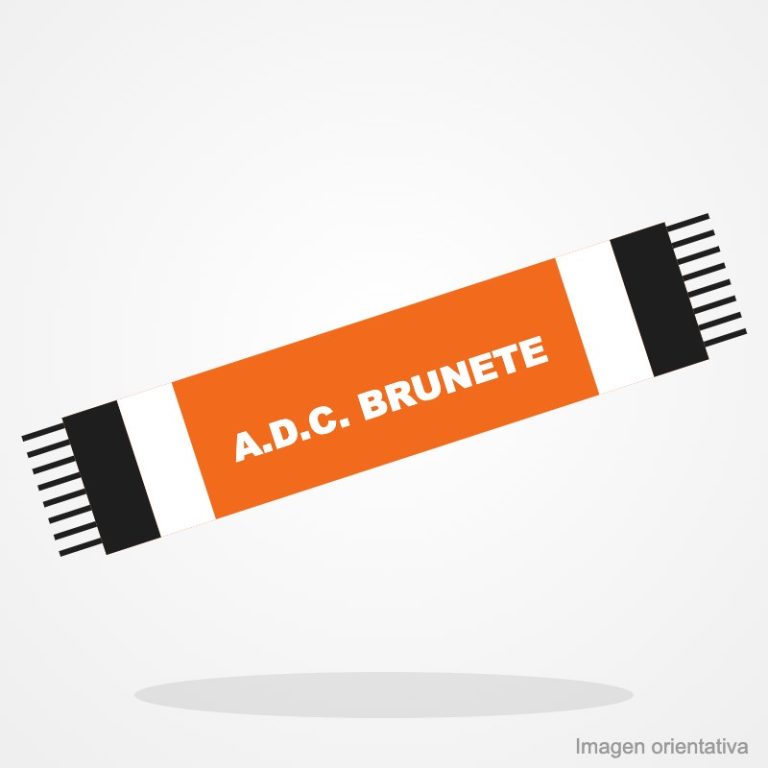 Imagen orientativa: Bufanda del ADC Brunete